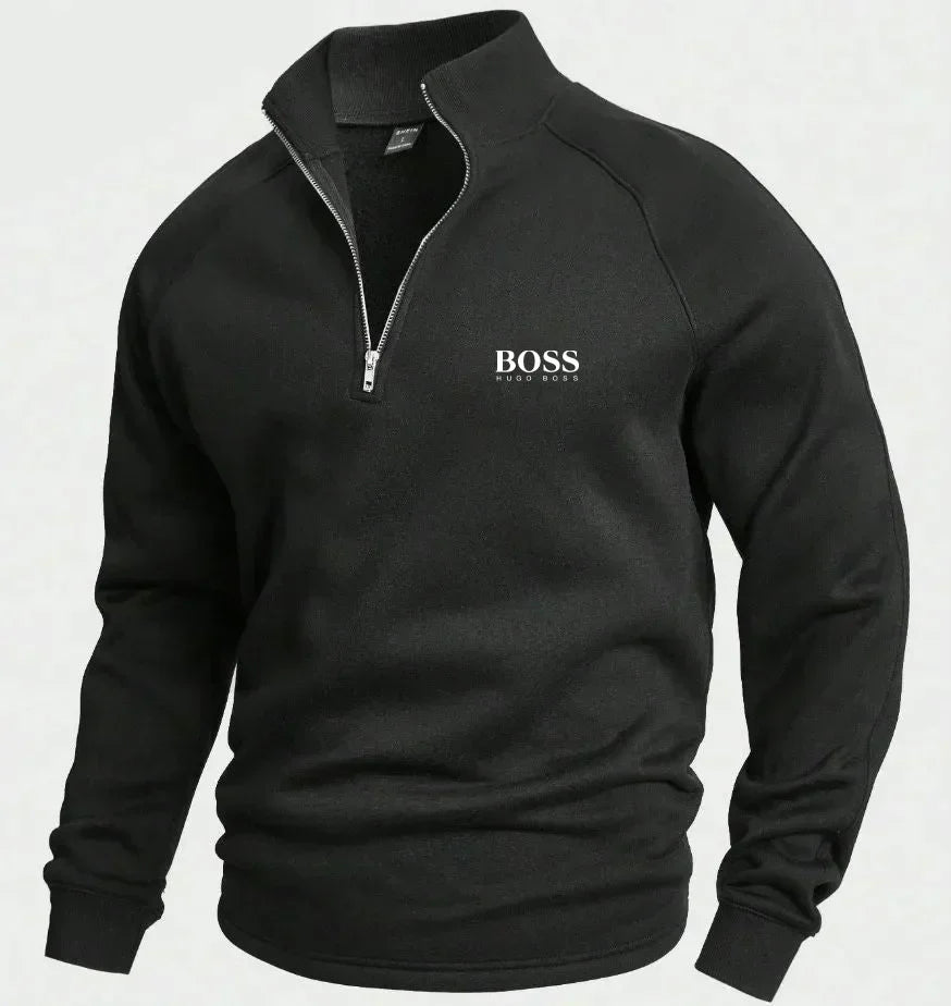 BS Cotton Half-Zip Jumper