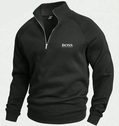 BS Cotton Half-Zip Jumper