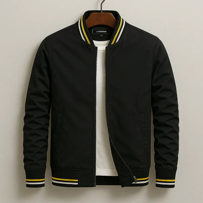 ST™ Stylish Striped Bomber Jacket