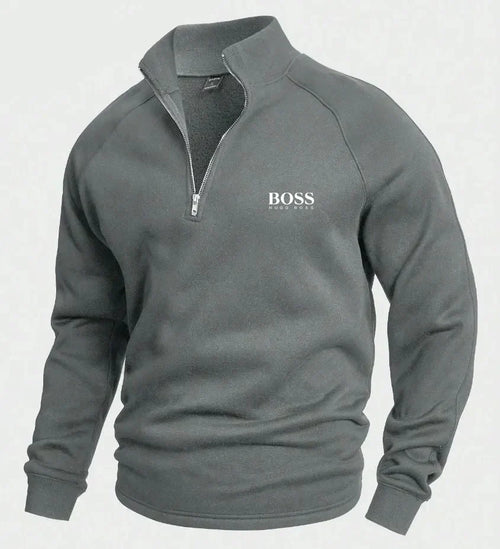 BS Cotton Half-Zip Jumper