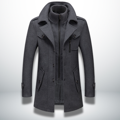 Don The Man Elegant and Cosy Men's Coat