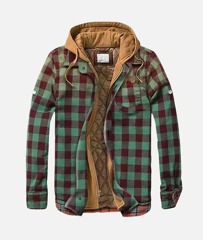 Darwin Stylish Patchwork Plaid Jacket
