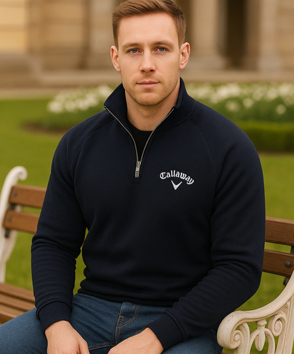 CW Heritage Cotton Half Zip Jumper