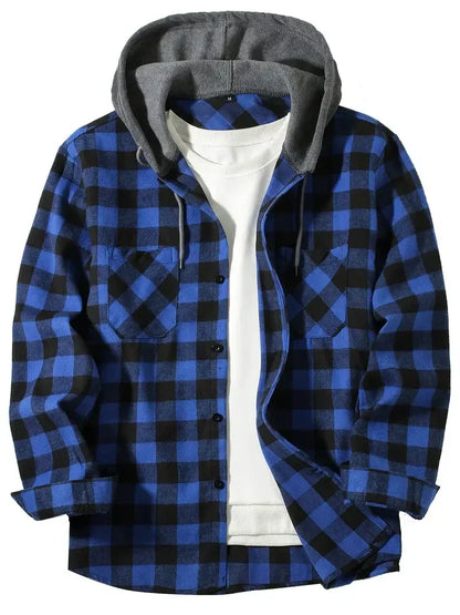 Benton Flannel Hoodie Jacket