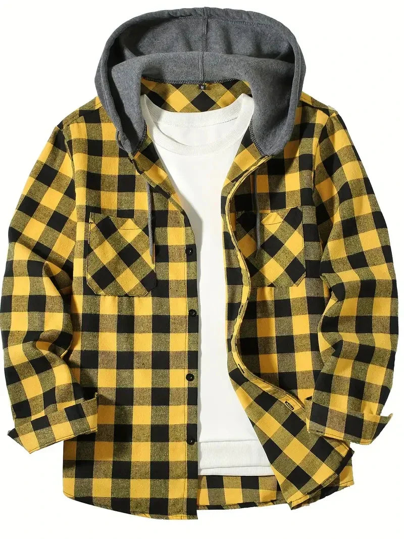 Benton Flannel Hoodie Jacket
