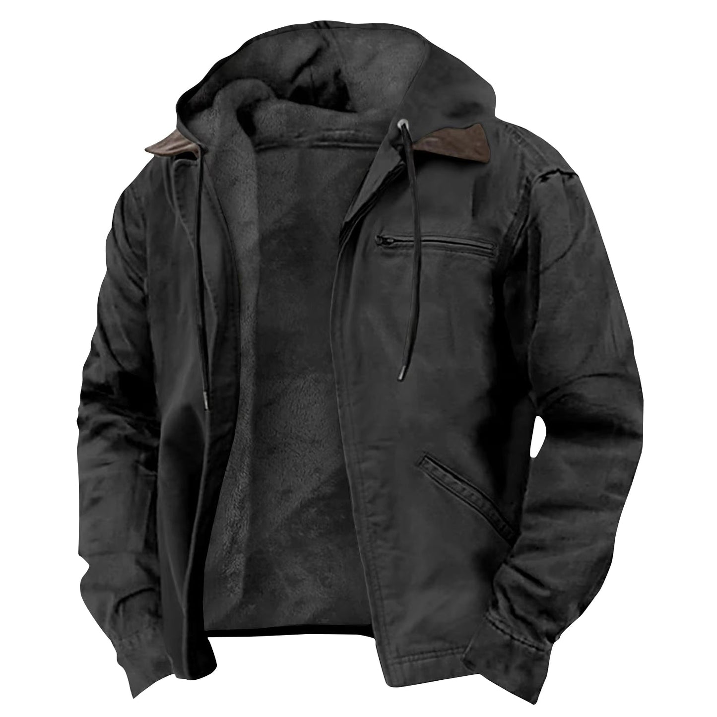 NATE Zipper Hooded Jacket